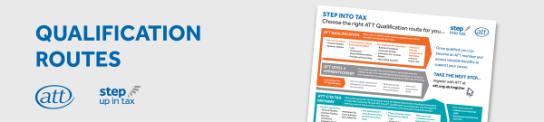 ATT qualification routes. Image shows an ATT qualification routes flyer