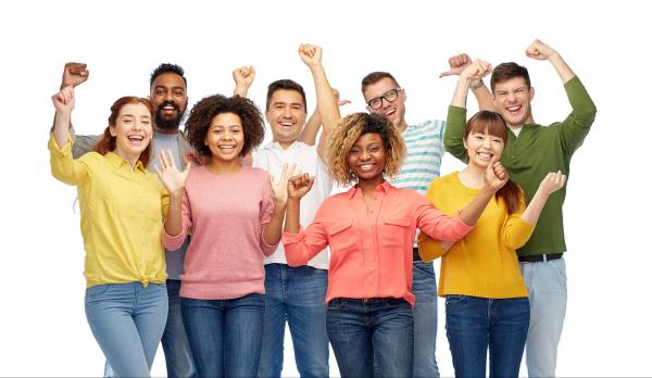 celebrating people