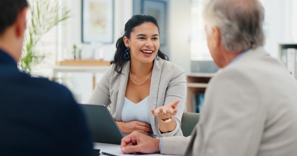 Image of client meeting 