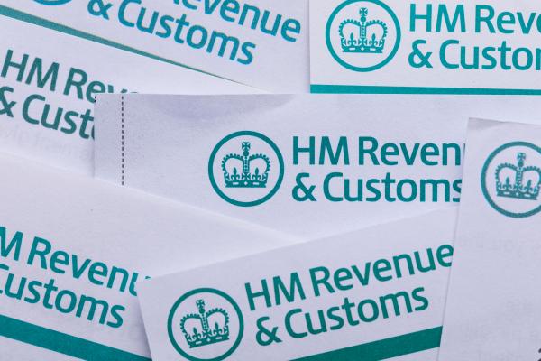 Multiple copies of HMRC logo and letterhead