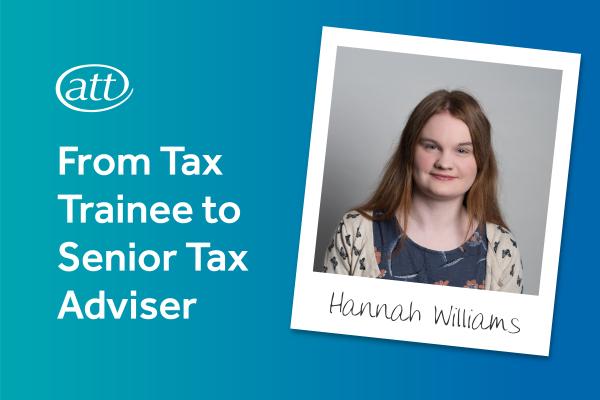 Image of Hannah Williams on ATT branded background