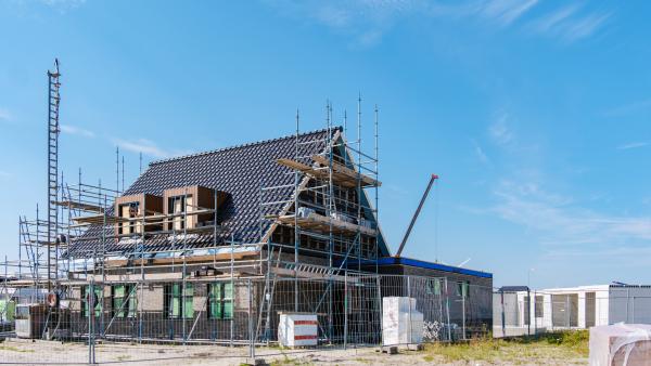 House building site
